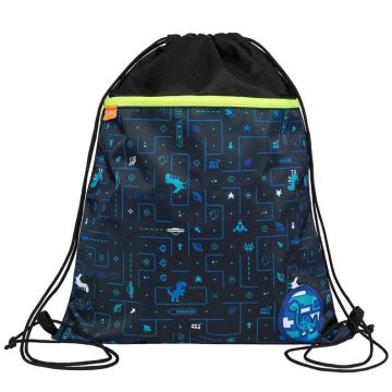 Sportinis maišas su dinozaurais TGNQ-069S01, 40×31×0,5 cm