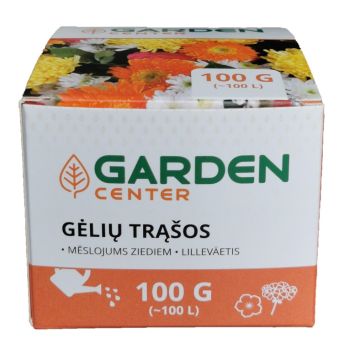 Gėlių trąšos GARDEN CENTER, 100 g
