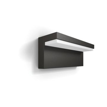 Šviestuvas Philips Bustan, 4.5W, IP44, antracito, 7.8x 9.2cm