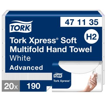 Rankšluosčiai popieriniai Tork multi adv