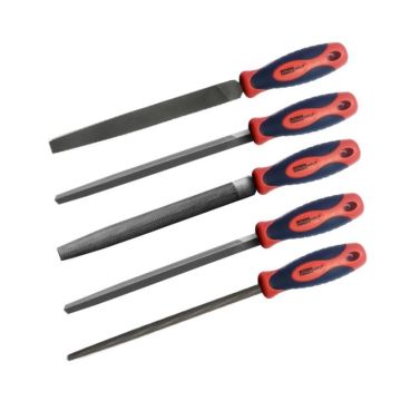 Dildžių komplektas metalui 5 vnt, 200mm, Haushalt