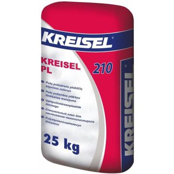 Klijai polistereno plokštėms KREISEL PL 210 25 KG