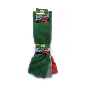 Automobilio mikropluošto šluostė Turtle wax, 3 vnt 40x40 cm