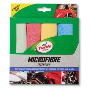 Automobilio mikropluošto šluostė Turtle wax, 4 vnt
