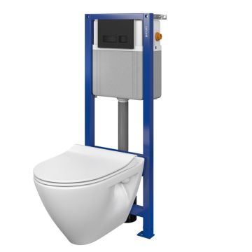 Pakabinamojo unitazo komplektas CERSANIT S701-508