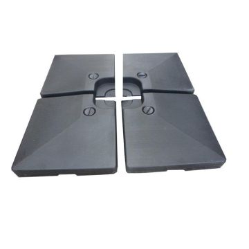 Sodo skėčio pagrindas Domoletti, 51.5 cm, juoda