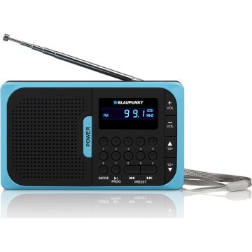 Nešiojamas radijo imtuvas Blaupunkt PR5BL, juoda