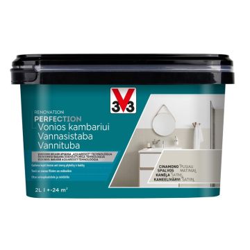 Emaliniai dažai V33 Perfection Bathroom, 2 l, cinamono