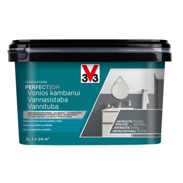 Emaliniai dažai V33 Perfection Bathroom, 2 l, antracito