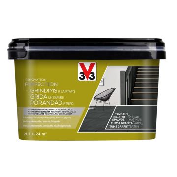 Grindų dažai Renovation Perfection Floor tamsaus grafito 2 l