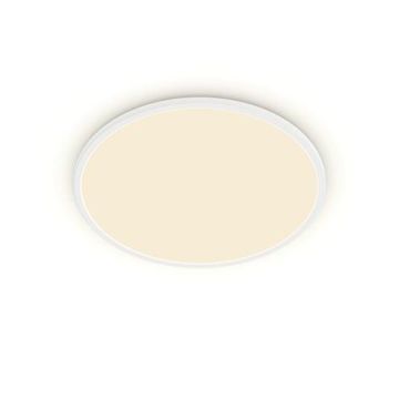 Šviestuvas Philips Superslim, 22W, 2700°K, baltas