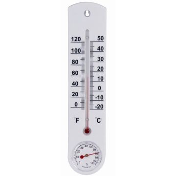 Vidaus / lauko termometras OKKO ZLS-053, baltas