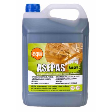 ANTISEPTIKAS ASEPAS ŽALSVAS 5L