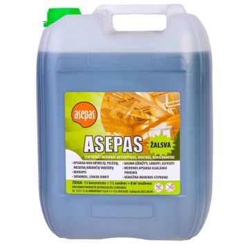 ANTISEPTIKAS ASEPAS ŽALSVAS 10L