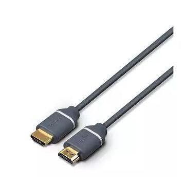 Laidas PHILIPS HDMI M, HDMI M, 5m, pilkas SWV5650G/00
