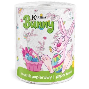 Popieriniai rankšluosčiai BUNNY, 3 sluoksnių, 1 vnt.