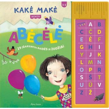 Edukacinis žaislas Kakė Makė Abėcėlė