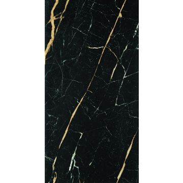 Keraminės sienų plytelės Floris Black, 30.8 x 60.8 cm
