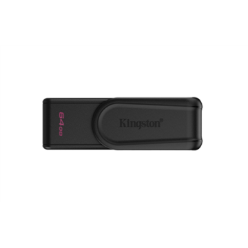 Kingston USB atmintinė DTXS/64GB, juodos spalvos, 64 GB