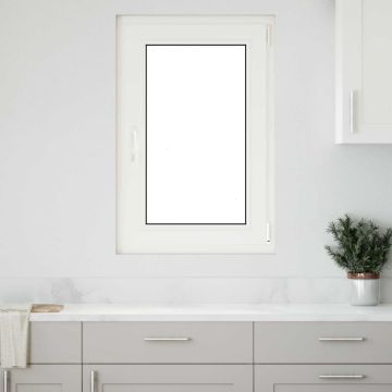Požeminio lango RISOR 60 x 80 cm PVC ir stiklas Antracito