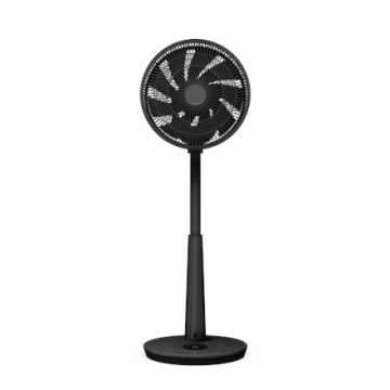 Duux ventiliatorius DXCF222, 34 cm skersmens, juodos spalvos, 19 W