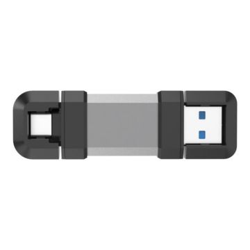 Silicon Power USB atmintinė Mobile C51, sidabrinės spalvos, 128 GB