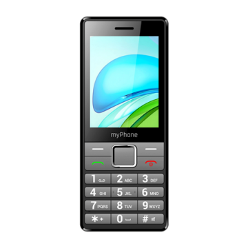myPhone 7340 LTE | Silver | 2.8  | IPS | 48 MB | 128 MB | Dual SIM | 3G | Main camera resolution 2 MP | 1400 mAh