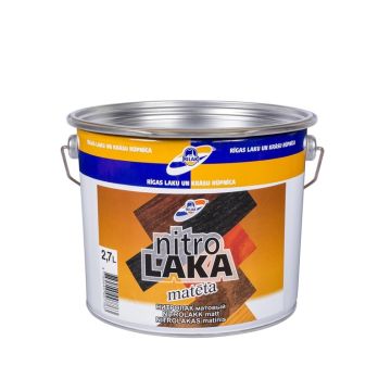Nitrolakas Rilak Nitro Laka, matinis, 2.7 l