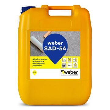 Gruntas giluminis Weber SAD-54, balta, 20 l
