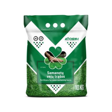 Trąšos samanotoms vejoms Agrochema, 10 kg