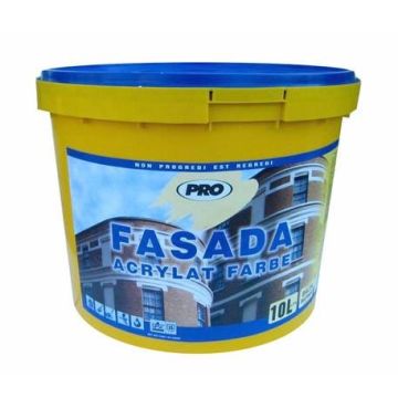 Fasado dažai Pro Fasada, balti, 3 l