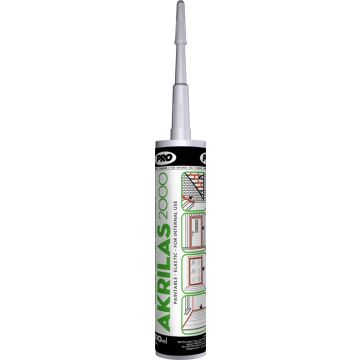 Akrilinis hermetikas"Akrilas 2000", 310ml, baltas
