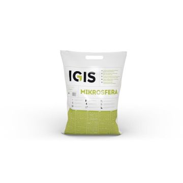Smulkiagrūdis glaistas Igis Mikrosfera, balta, 15 L