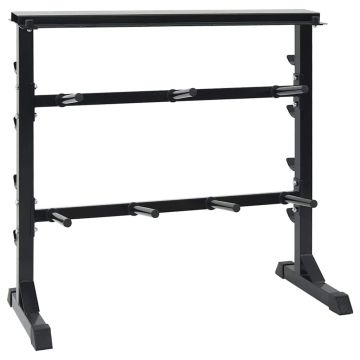 Hantelių stovas Juoda 99 x 45 x 95,5 cm