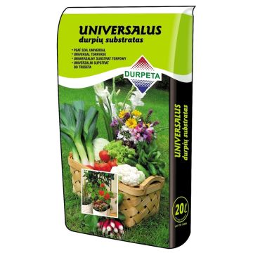 Universalus durpių substratas DURPETA, 20 l