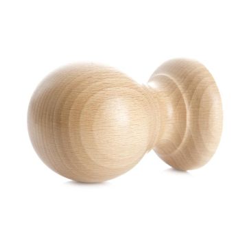 Vienpusė durų rankena H70 6/30, su strypu, lakuota