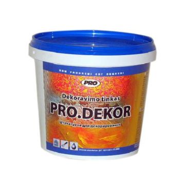 Dekoravimo glaistas "Pro.dekor SM" 15 kg