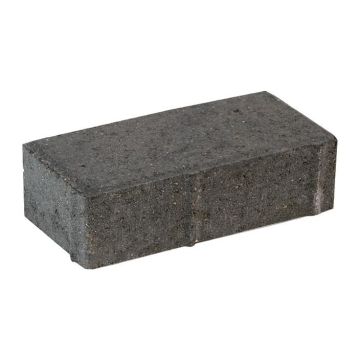 Trinkelės Betono Mozaika Prizma 5, 200x100x50 mm, juoda