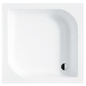 Dušo padėklas PIRAMIDA ARES BAA-90-KW, 90×90×16,5 cm