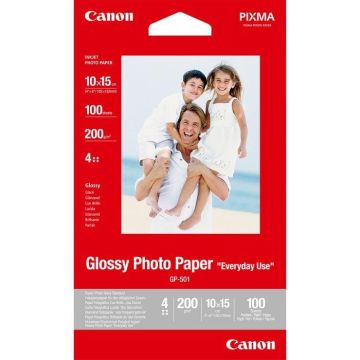 Fotopopierius Canon GP-501, blizgus, 10 x 15 cm