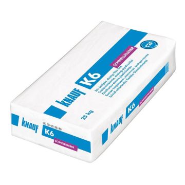 Greitai kietėjantys plytelių klijai Knauf K6, 25 kg