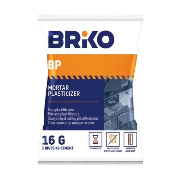 Betono plastifikatorius Briko BP 30/6000, 16 g