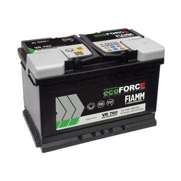 Akumuliatorius Fiamm Ecoforce, 70 Ah, 760 A, 12 V