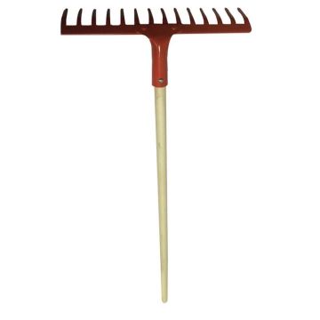 Grėblys su mediniu kotu OKKO HG1226-14