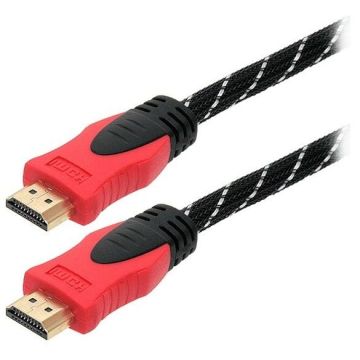 Laidas BLOW HDMI M, HDMI M, 3m, juodas/raudonas 92-056#