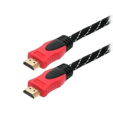 Laidas BLOW HDMI M, HDMI M, 5m, juodas/raudonas 92-057