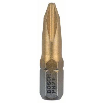 Atsuktuvų antgaliai Bosch Max Grip PH2, 25 mm, 3 vnt