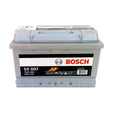 Akumuliatorius Bosch S5, 74 Ah, 750 A, 12 V
