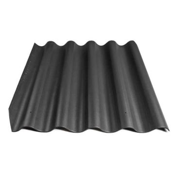 Lakštas Eternit Banga, 5B, 875 x 920 mm, grafito spalva
