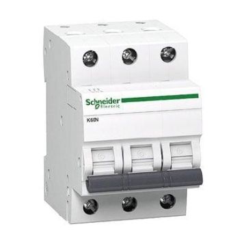 Automatinis jungiklis Shneider K60N, 3P, B, 6kA, 16 A
